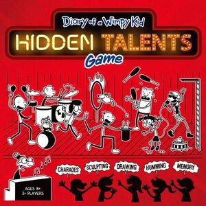 NEW Diary Of A Wimpy Kid Hidden Talents Game/Families/Kids Ages 8+/3+ Players